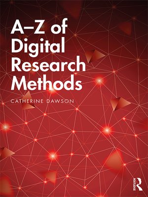 cover image of A-Z of Digital Research Methods